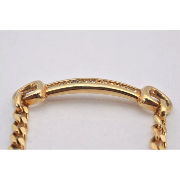 Christian Dior Rhinestone GT Chain Necklace missing stones (Bracelet sold sep) - Picture 8 of 14